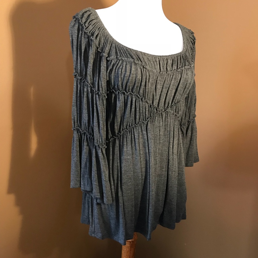 Max Studio grey shirt, size medium